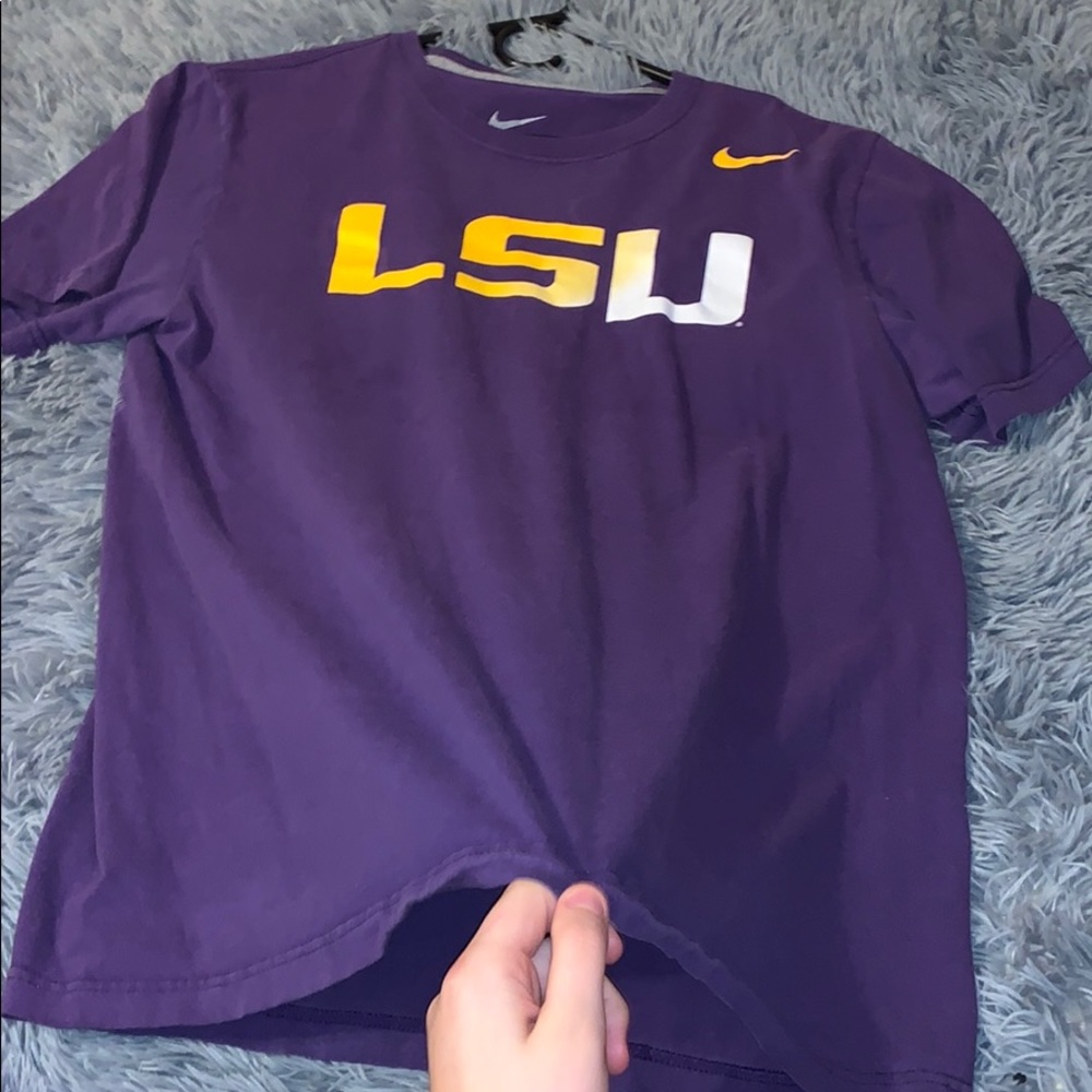 Purple LSU, Nike t shirt